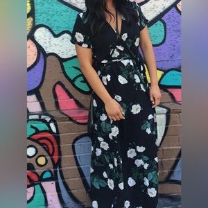 Floral maxi dress